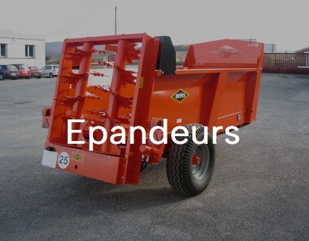 Épandeur Devès distribué par Agrijoub